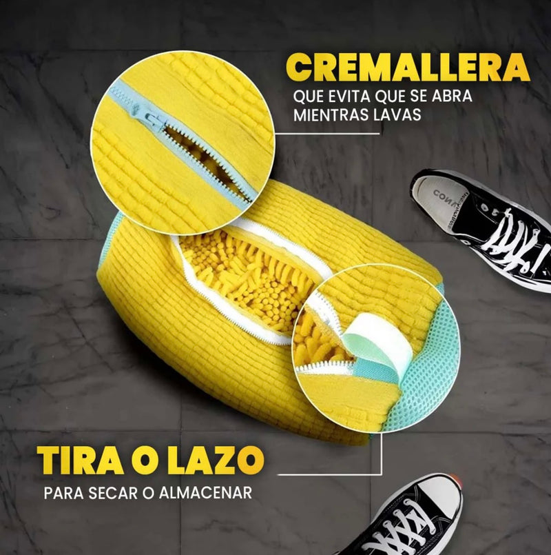 ⚡ ZapaWash™ Bolsa para Lavado de Zapatos en Lavadora ✅