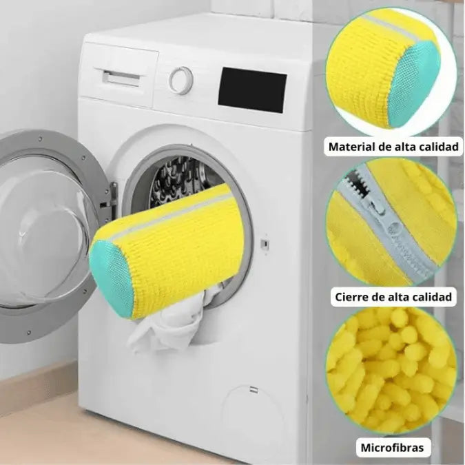 ⚡ ZapaWash™ Bolsa para Lavado de Zapatos en Lavadora ✅